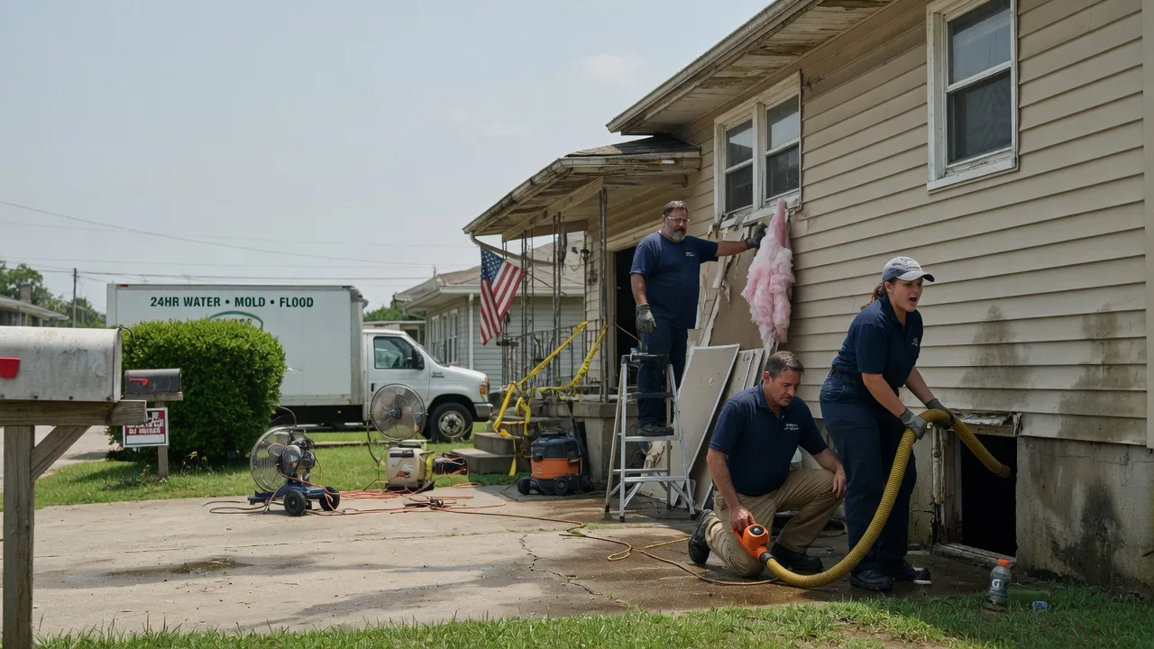 Water Damage Repair in Newport, VA near me